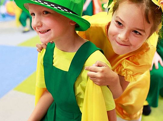 Dzieci podczas tańca