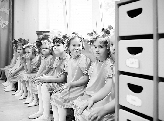 Dzieci podczas występu