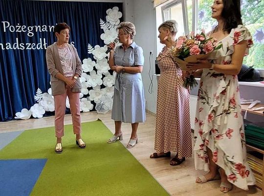 Pożegnanie Pani Bożenki