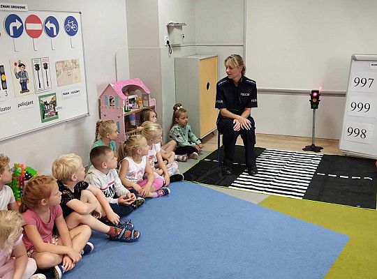 Gr. III i IV Spotkanie z p. policjantką