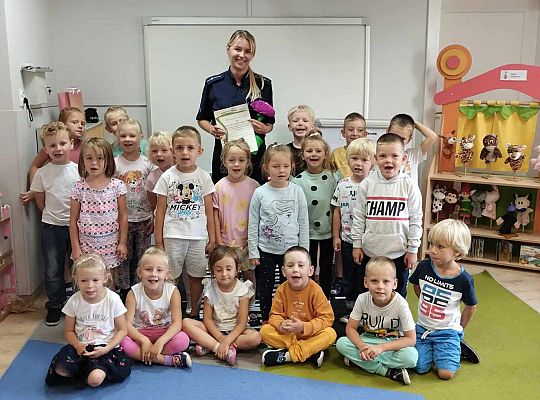 Gr. III i IV Spotkanie z p. policjantką