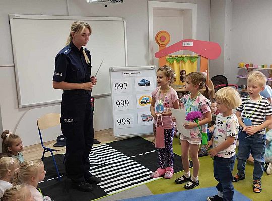 Gr. III i IV Spotkanie z p. policjantką