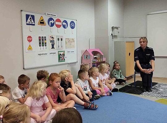 Gr. III i IV Spotkanie z p. policjantką