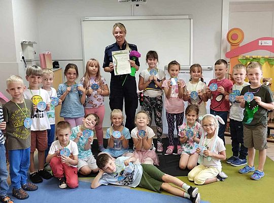 Gr. III i IV Spotkanie z p. policjantką