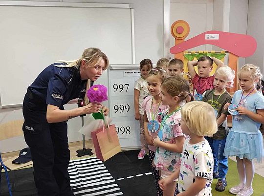 Gr. III i IV Spotkanie z p. policjantką
