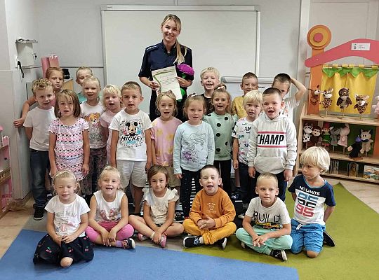 Gr. III i IV Spotkanie z p. policjantką