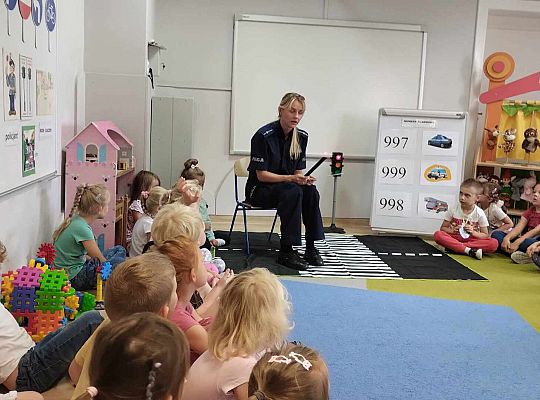 Gr. III i IV Spotkanie z p. policjantką