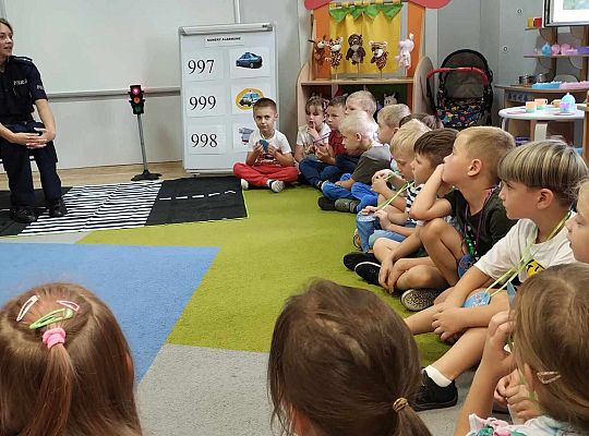 Gr. III i IV Spotkanie z p. policjantką