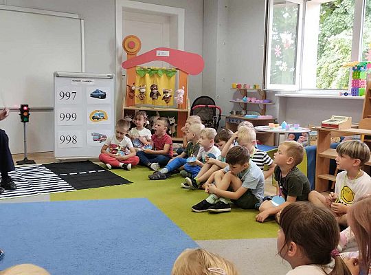 Gr. III i IV Spotkanie z p. policjantką