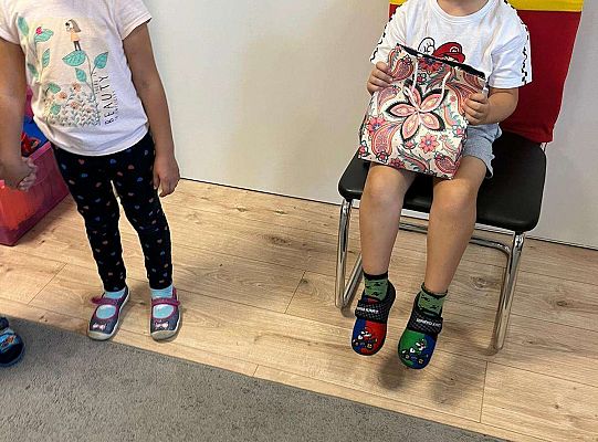 Solenizant przyjmuje życzenia