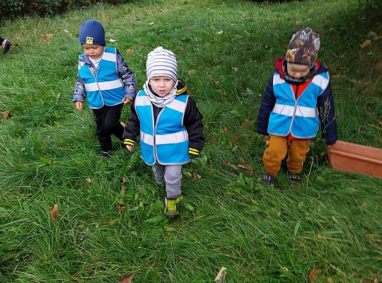 Dzieci szukają jesieni