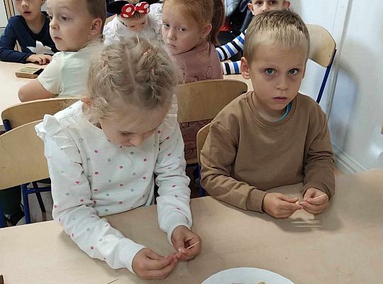 Gr. III Freblowskie konstrukcje - Zajęcia z projektu "Zabawa Sztuką"