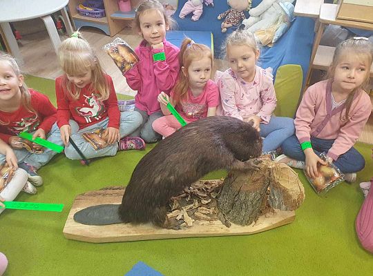 Gr. II i IV Spotkanie z leśniczym - tatą Jędrka