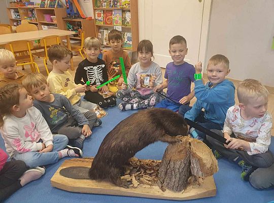 Gr. II i IV Spotkanie z leśniczym - tatą Jędrka