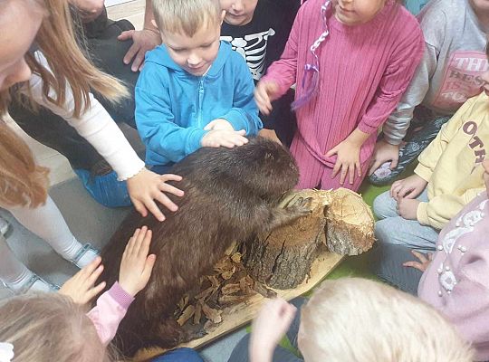 Gr. II i IV Spotkanie z leśniczym - tatą Jędrka