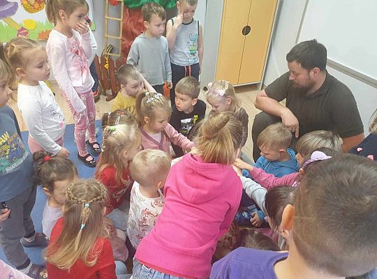 Gr. II i IV Spotkanie z leśniczym - tatą Jędrka