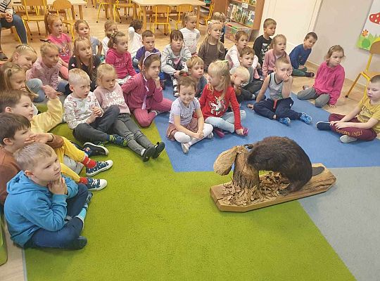 Gr. II i IV Spotkanie z leśniczym - tatą Jędrka