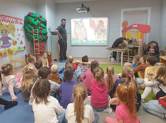 Gr. II i IV Spotkanie z leśniczym - tatą Jędrka