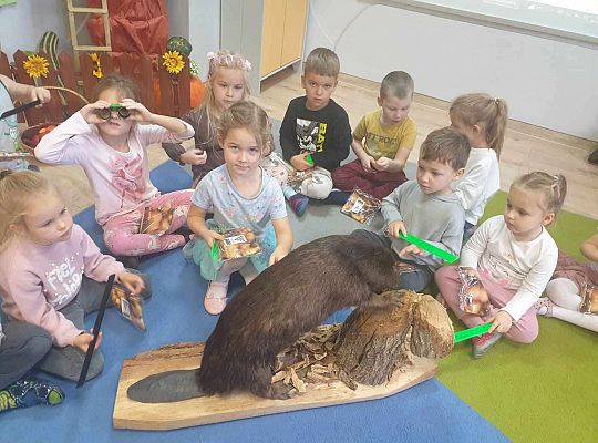 Gr. II i IV Spotkanie z leśniczym - tatą Jędrka