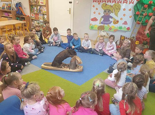 Gr. II i IV Spotkanie z leśniczym - tatą Jędrka