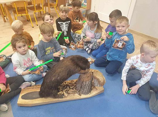 Gr. II i IV Spotkanie z leśniczym - tatą Jędrka