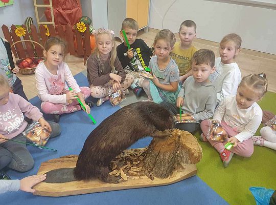 Gr. II i IV Spotkanie z leśniczym - tatą Jędrka