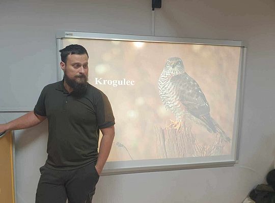 Gr. II i IV Spotkanie z leśniczym - tatą Jędrka