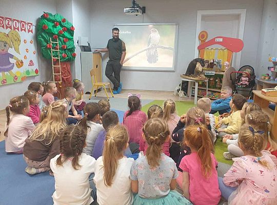 Gr. II i IV Spotkanie z leśniczym - tatą Jędrka
