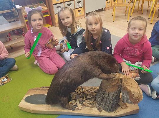 Gr. II i IV Spotkanie z leśniczym - tatą Jędrka