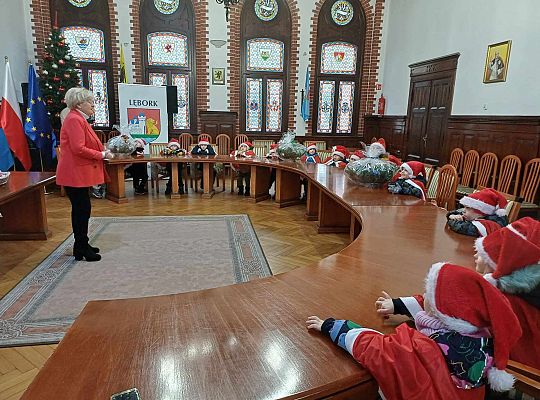 Gr. III Świąteczna wizyta z Urzędzie Miasta