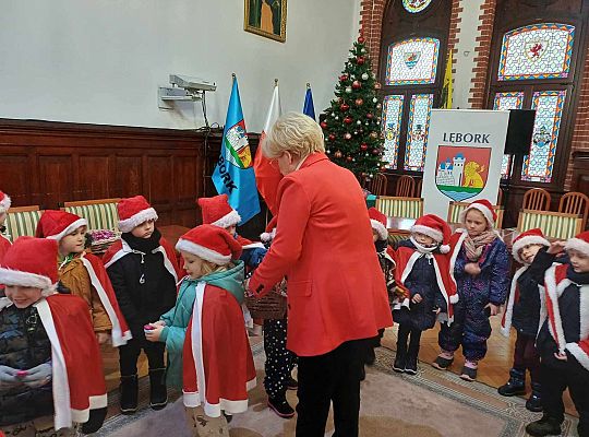 Gr. III Świąteczna wizyta z Urzędzie Miasta