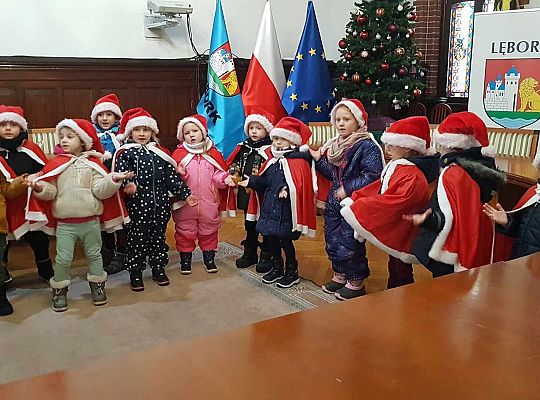 Gr. III Świąteczna wizyta z Urzędzie Miasta