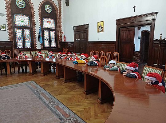 Gr. III Świąteczna wizyta z Urzędzie Miasta