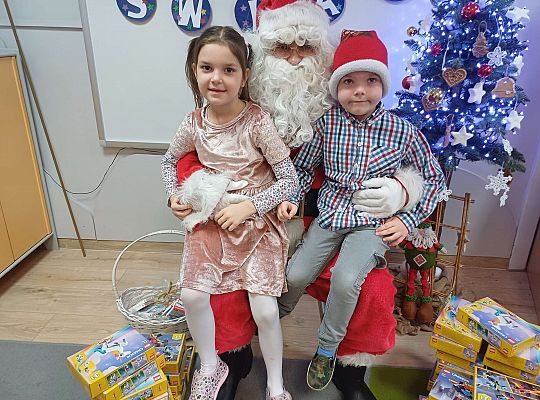 Gr. IV Wigilia oraz spotkanie z Mikołajem