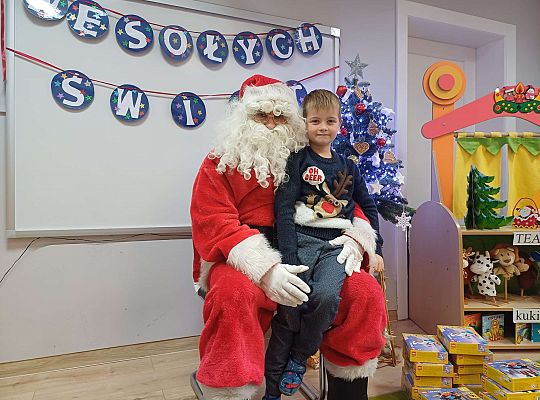 Gr. IV Wigilia oraz spotkanie z Mikołajem