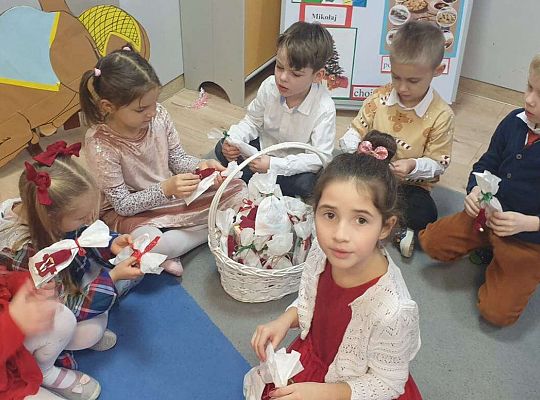 Gr. IV Wigilia oraz spotkanie z Mikołajem