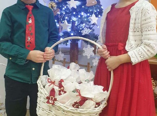 Gr. IV Wigilia oraz spotkanie z Mikołajem