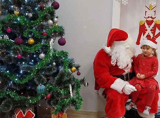 Dziecko z Mikołajem