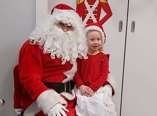 Dziecko z Mikołajem