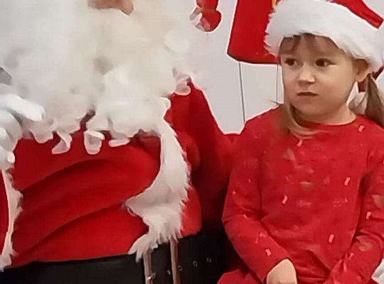 Dziecko z Mikołajem