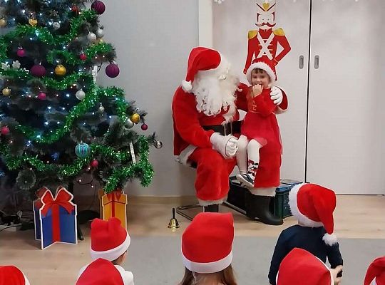 Dziecko z Mikołajem