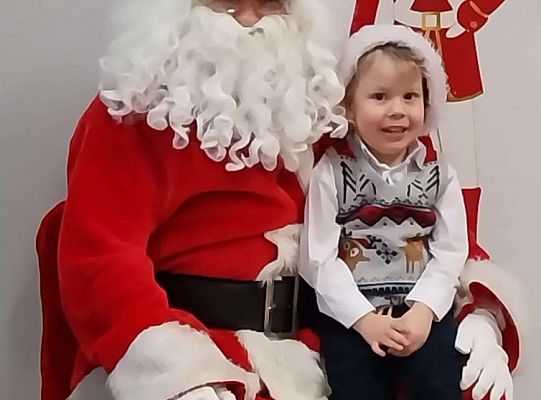 Dziecko z Mikołajem