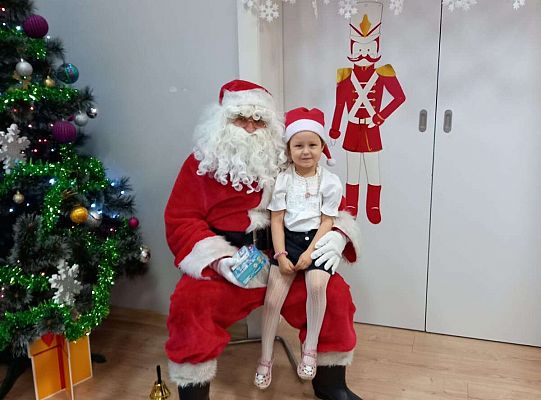 Dziecko z Mikołajem