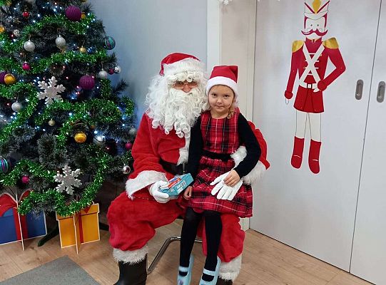 Dziecko z Mikołajem