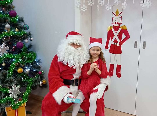 Dziecko z Mikołajem