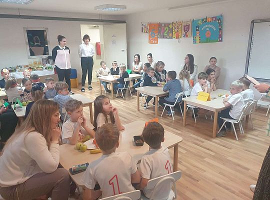 Gr.IV "Jestem chwat - z matematyką za pan  brat" - III międzyprzedszkolne potyczki matematyczne w Przedszkolu nr 9.