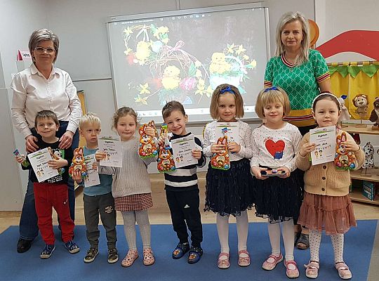 Wręczenie nagród za udział w konkursach