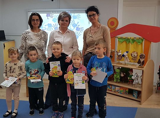 Wręczenie nagród za udział w konkursach