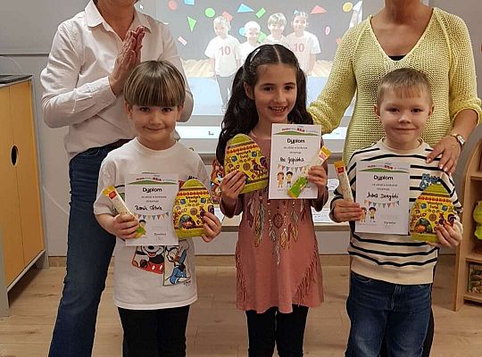 Wręczenie nagród za udział w konkursach