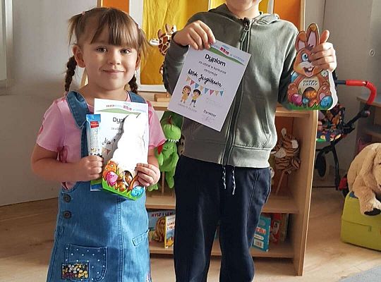 Wręczenie nagród za udział w konkursach